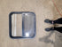 Used Black Radius Opening Window : 25 1/2" W x 25 1/2" H x 1 3/4" D - Young Farts RV Parts