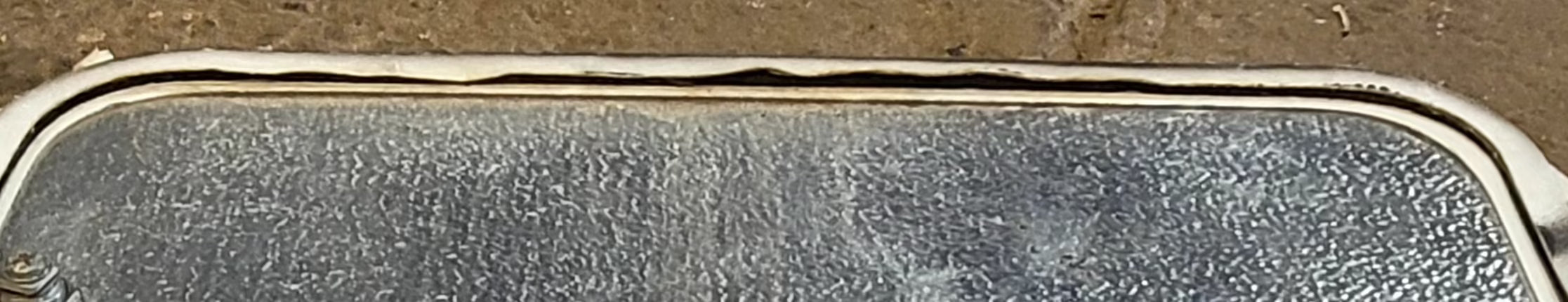 Used Radius Cornered Cargo Door 25 7/8" x 19 7/8" x 1/2"D - Young Farts RV Parts