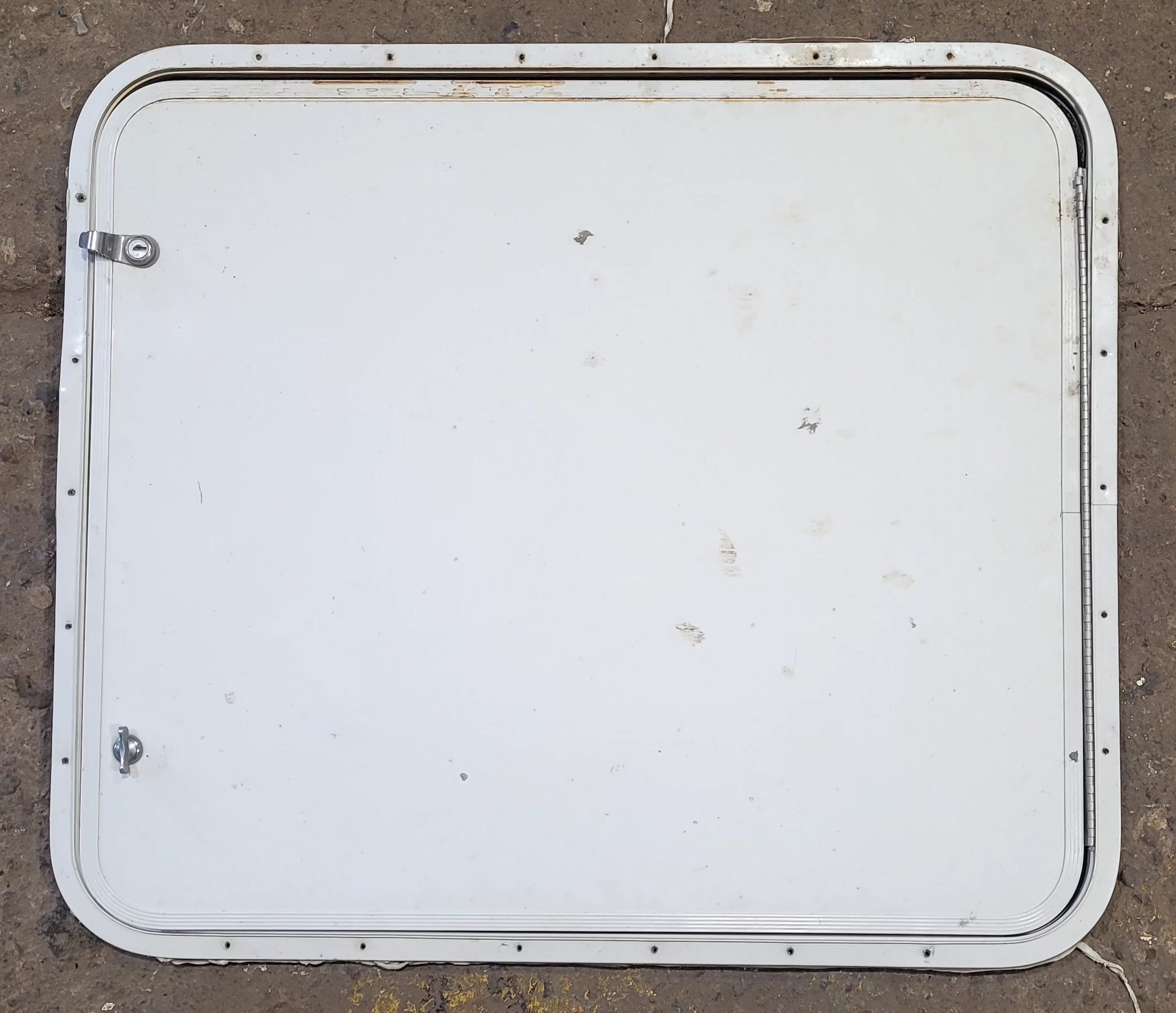 Used Radius Cornered Cargo Door 29 7/8" x 25 7/8" x 1/2"D