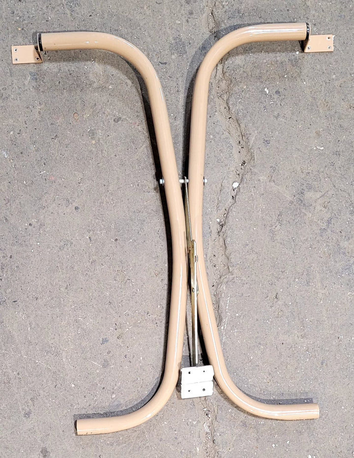 Used RV Folding Table Leg Set 25 1/4" H- TAN COLOR - Young Farts RV Parts