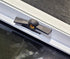 Used White Radius Opening Window : 23 1/2" W x 17 1/2" H x 1 1/4" D - Young Farts RV Parts