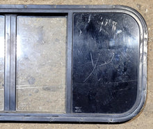 Load image into Gallery viewer, Used Black Radius Opening Window : 40 3/4&quot; W x 16 3/4&quot; H x 3/4&quot; D - Truck Camper Front Slider