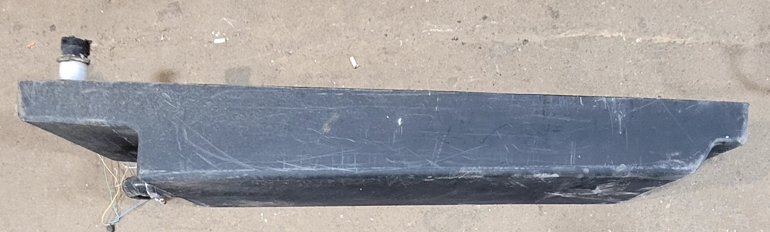 Used Waste/ Grey Water Tank 60 1/2" X 15" X 8 1/4" - Young Farts RV Parts