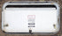 Used Radius Cornered Battery / Propane Cargo Door 24 1/2" x 13 1/2" x 3/4" D - Young Farts RV Parts