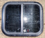 Used Black Radius Opening Window : 17 1/2