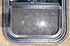 Used Black Radius Opening Window : 17 1/2" W x 14 1/4" H x 1 1/4" D - Young Farts RV Parts