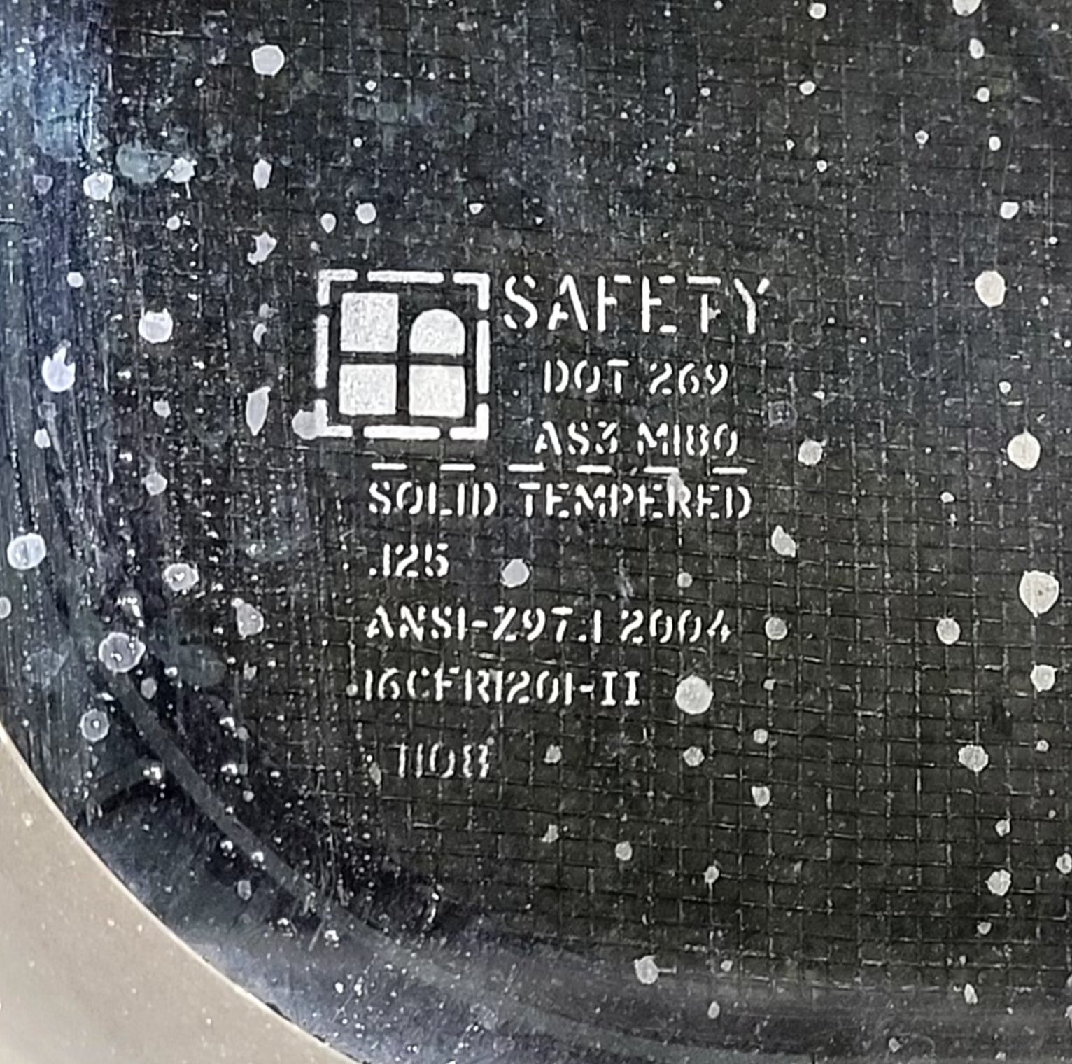 Used Black Radius Opening Window : 17 1/2