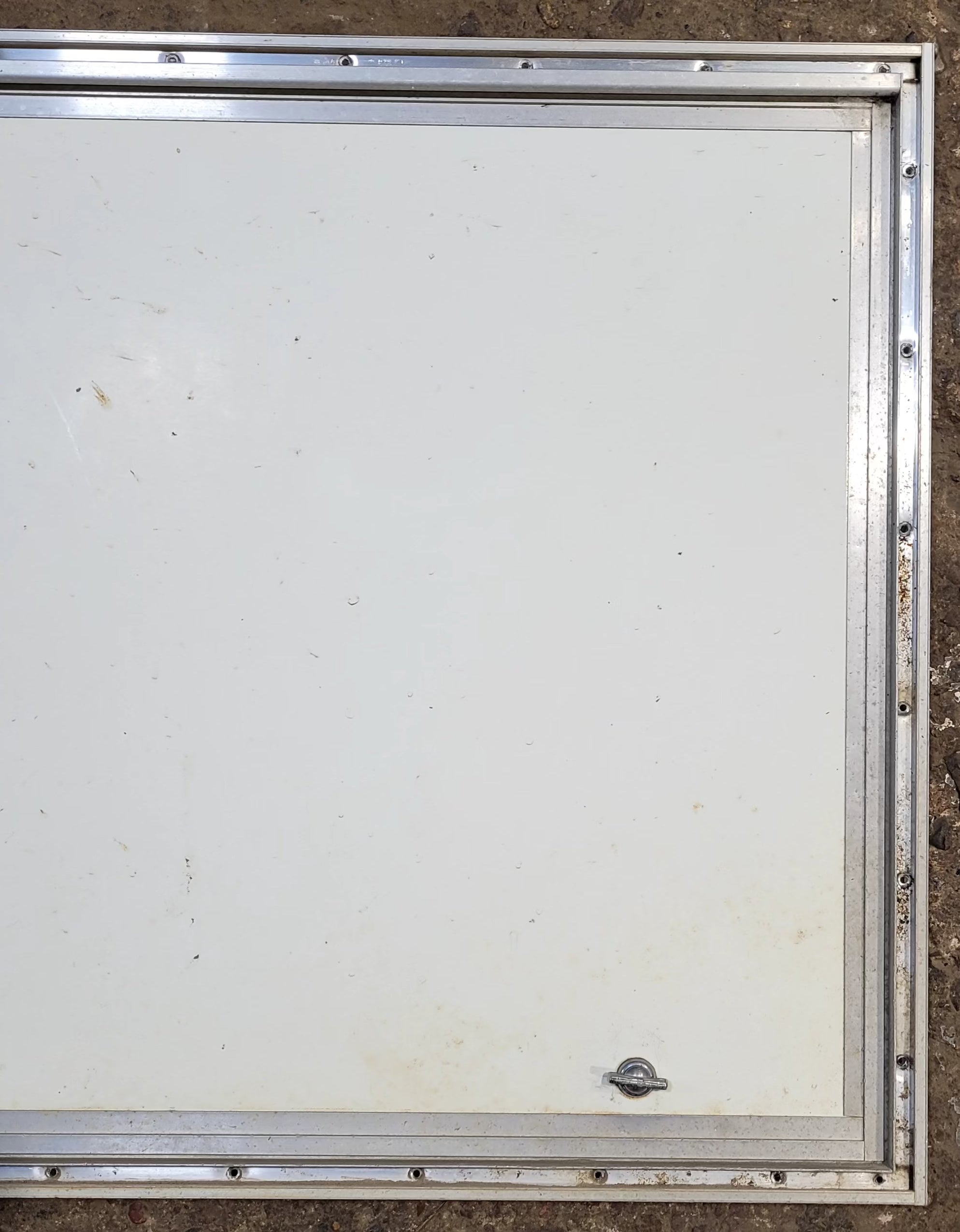 Used Square Cornered Cargo Door 30" x 23 3/4" x 3/4"D