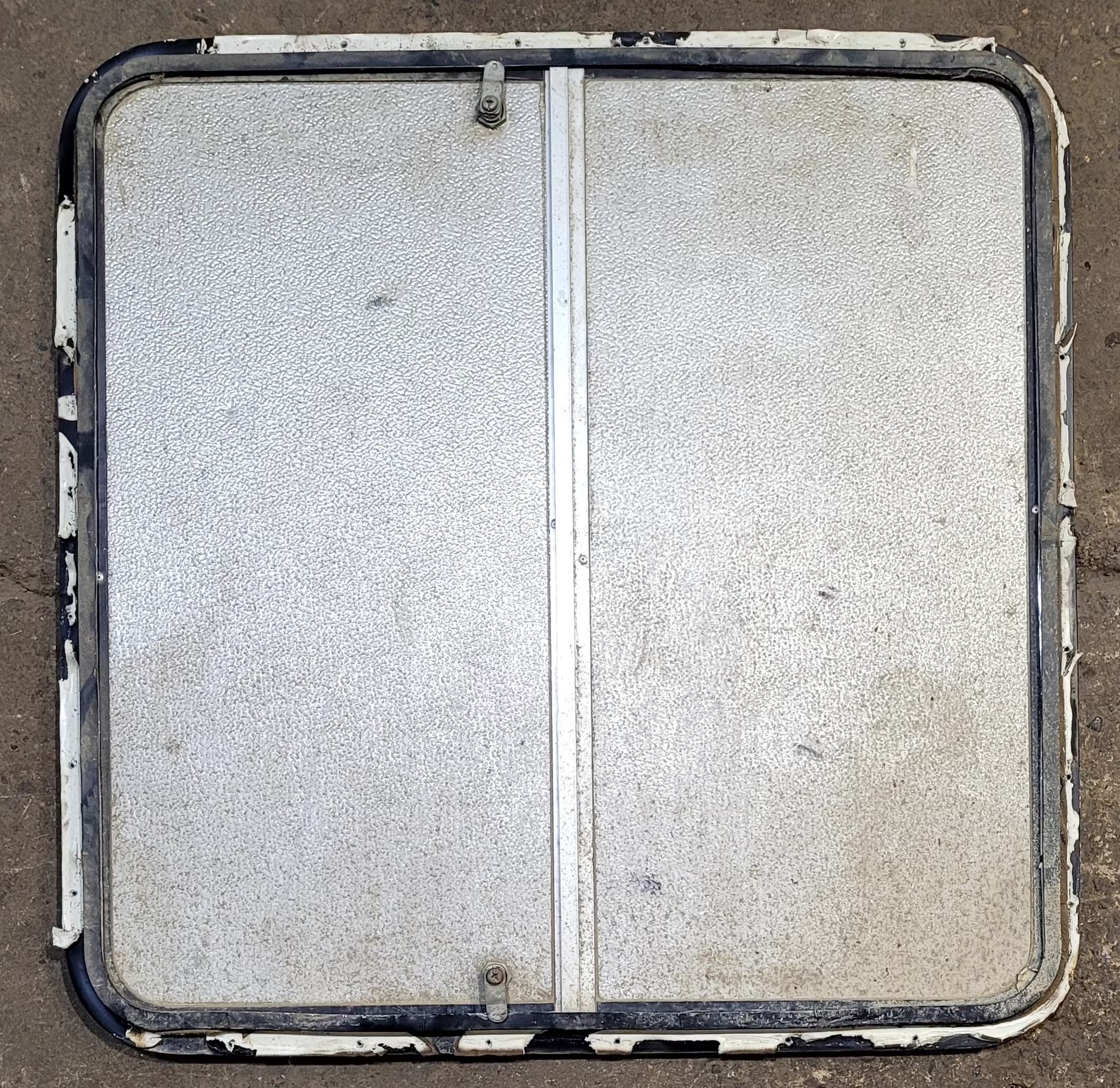 Used Radius Cornered Propane Cargo Door 30 1/4" x 30 1/4" x 5/8"D