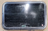 Used Black Radius Emergency Opening Window : 35 1/4