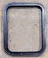 Used Black Radius Non Opening Window : 17 1/4" W x 22 1/4" H x 1 5/8" - Young Farts RV Parts