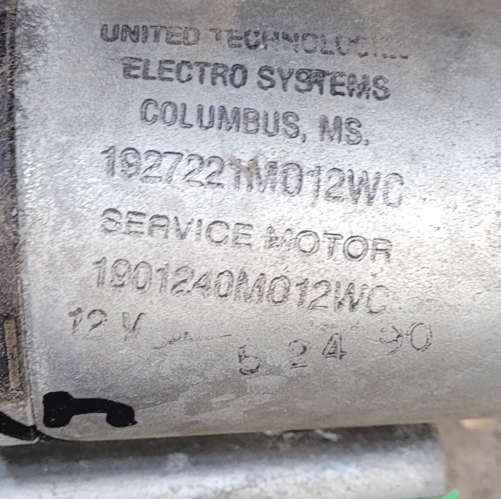 Used Wiper Motor for 1990 Thor Pinnacle 320Q - Passenger Side