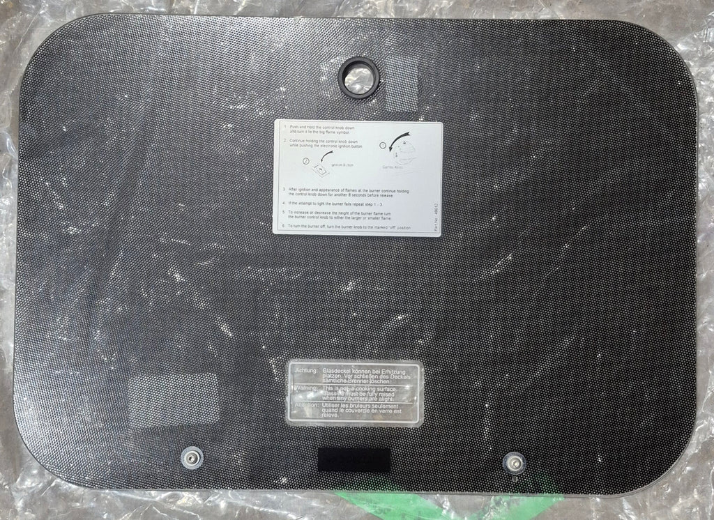 Used Dometic Cooktop Glass Cover - 407144209