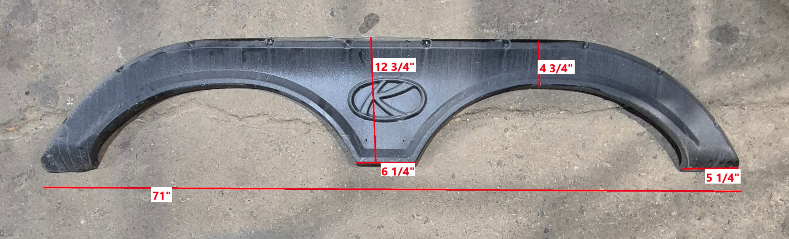 Used Fender Skirt 71"