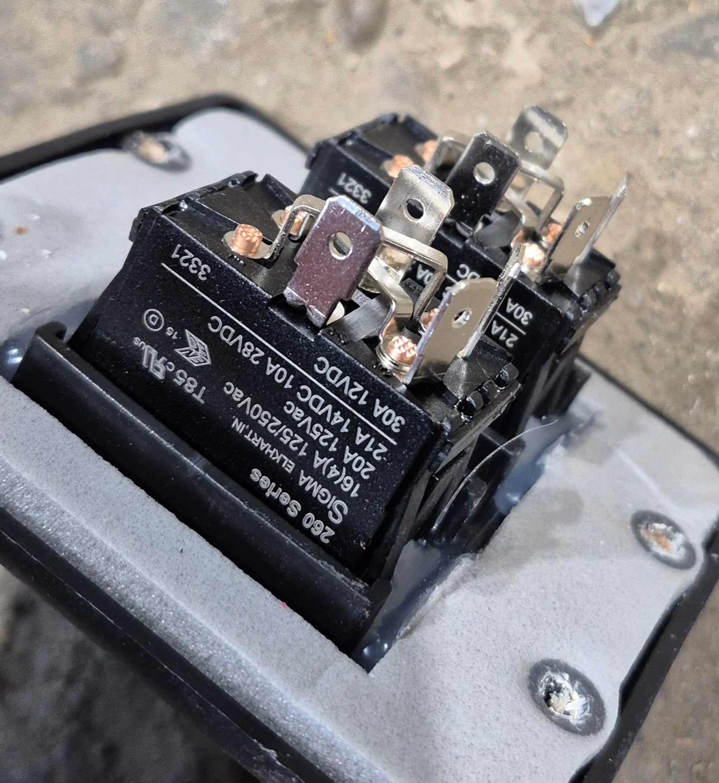 Used Slide Out Wall Switch