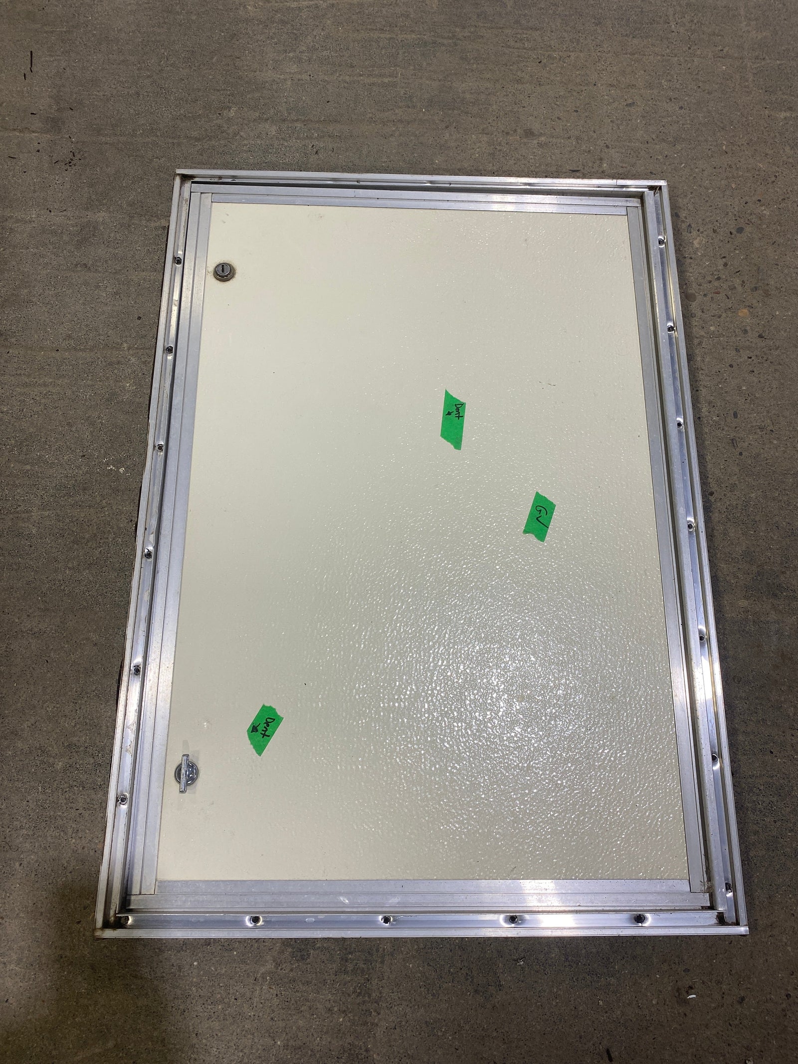Used Square Cornered Cargo Door 29 1/2