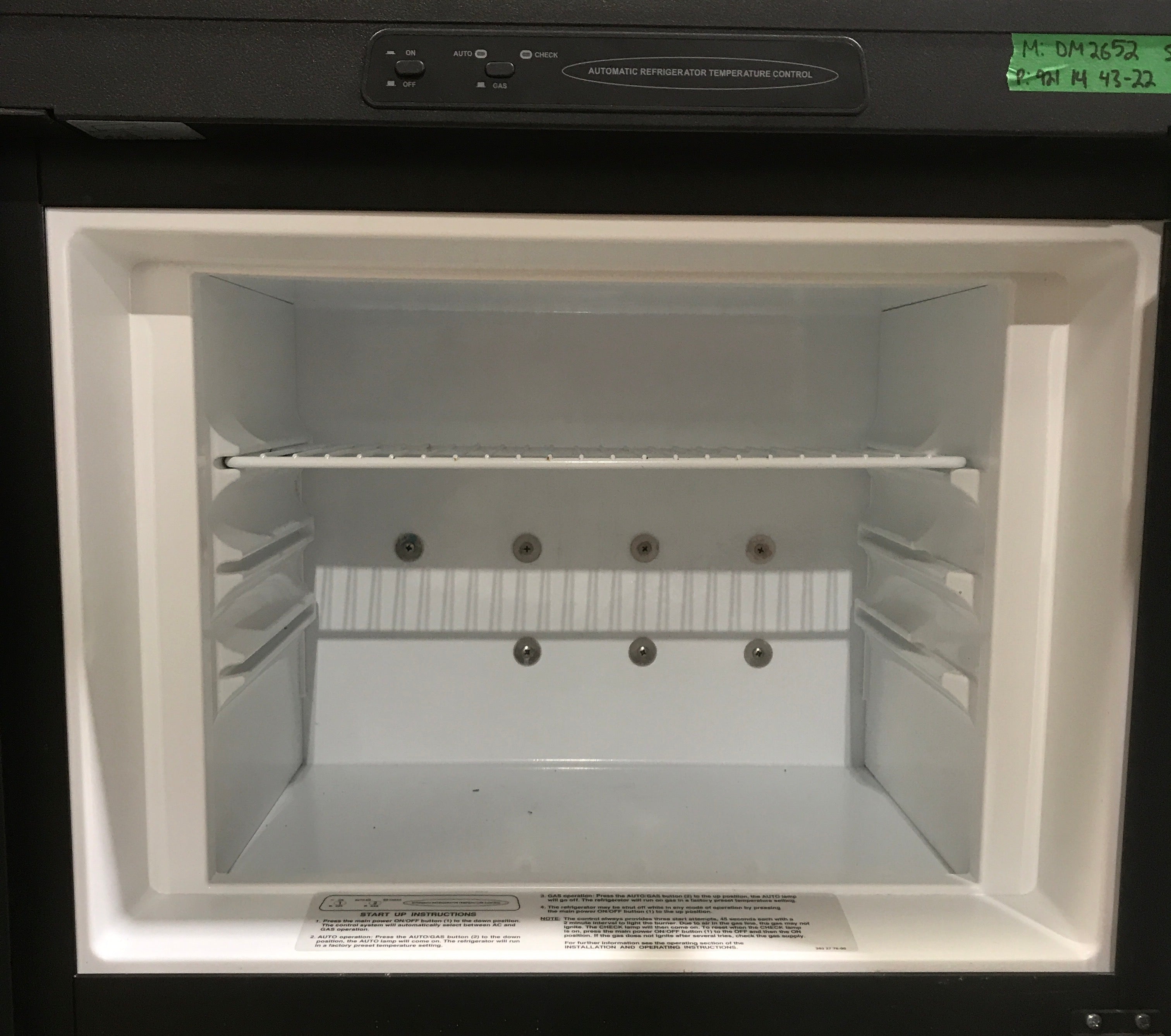Used Complete Dometic DM2652 Fridge 2-WAY