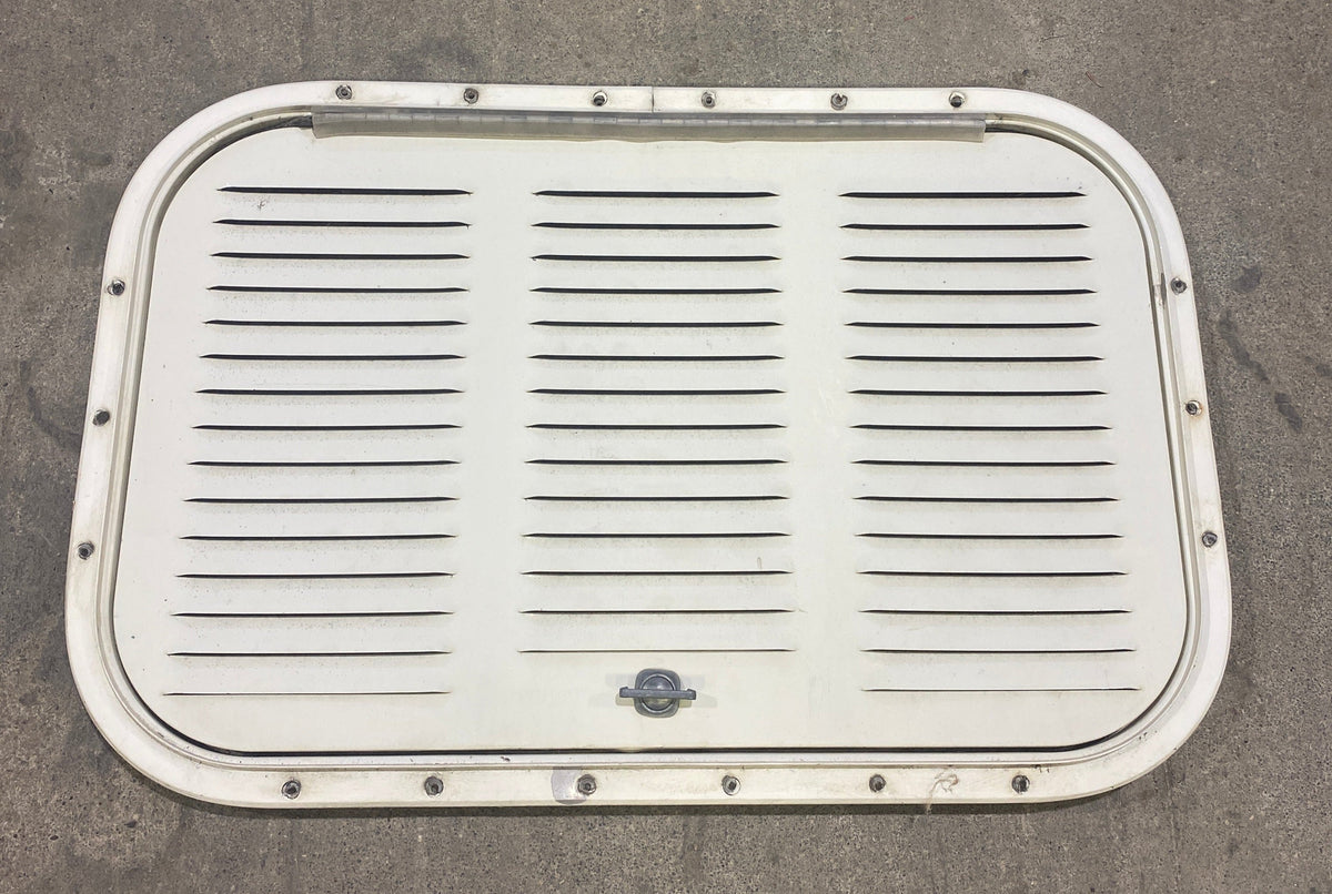 Used Retro - Off White Vent Door - NORCOLD
