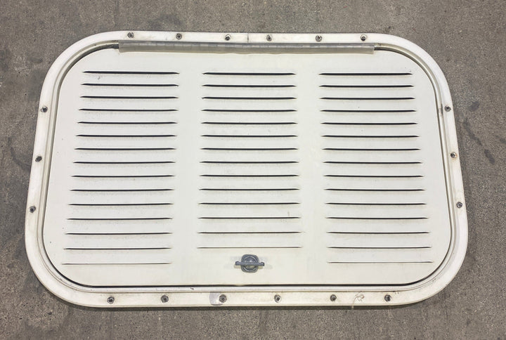 Used Retro - Off White Vent Door - NORCOLD