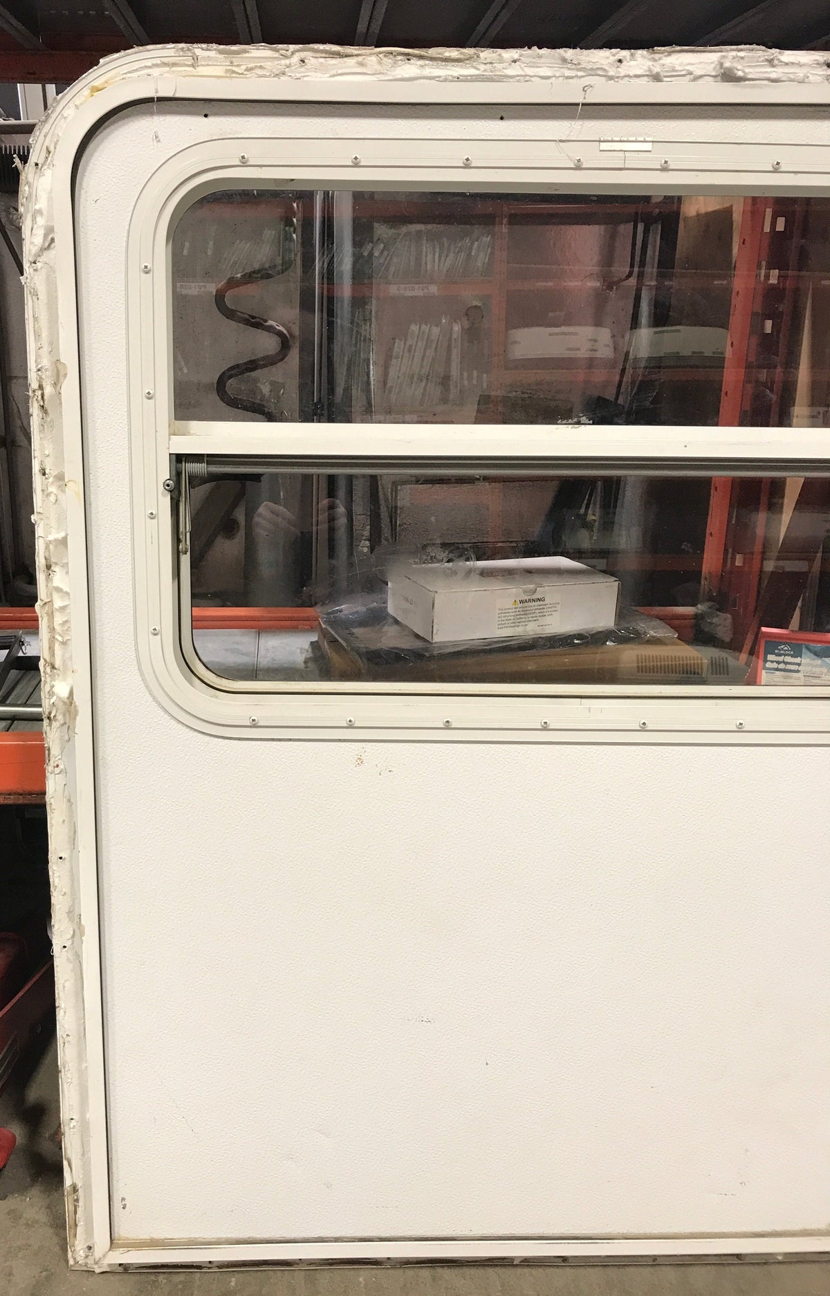 Used Radius Storage/ Teardrop Trailer Entry Door 42