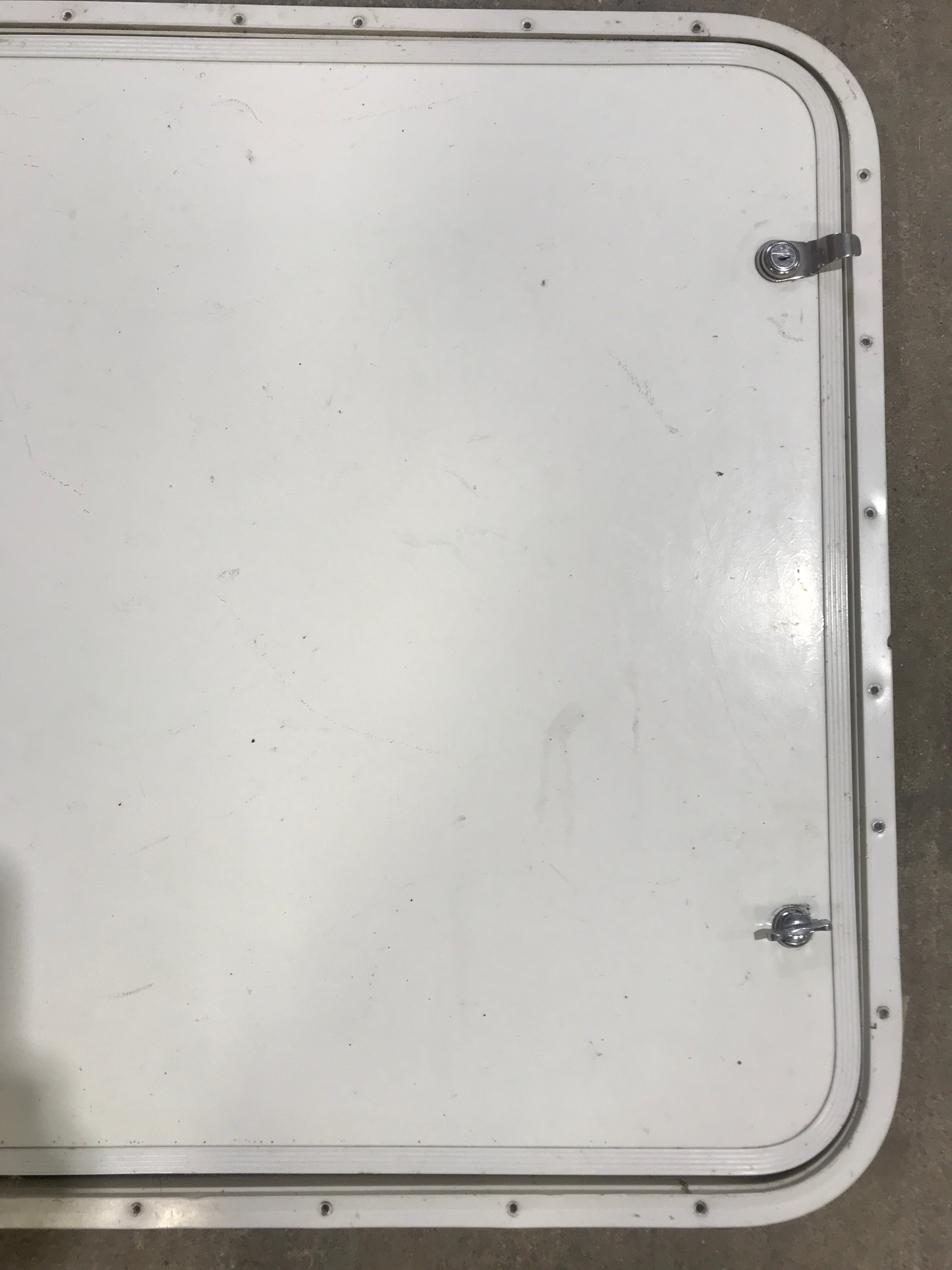 Used Radius Cornered Cargo Door 29 7/8" x 25 7/8" x 3/4" D