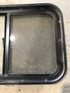 Used Black Radius Opening Window : 28 3/4" W x 17 1/2" H x 2"