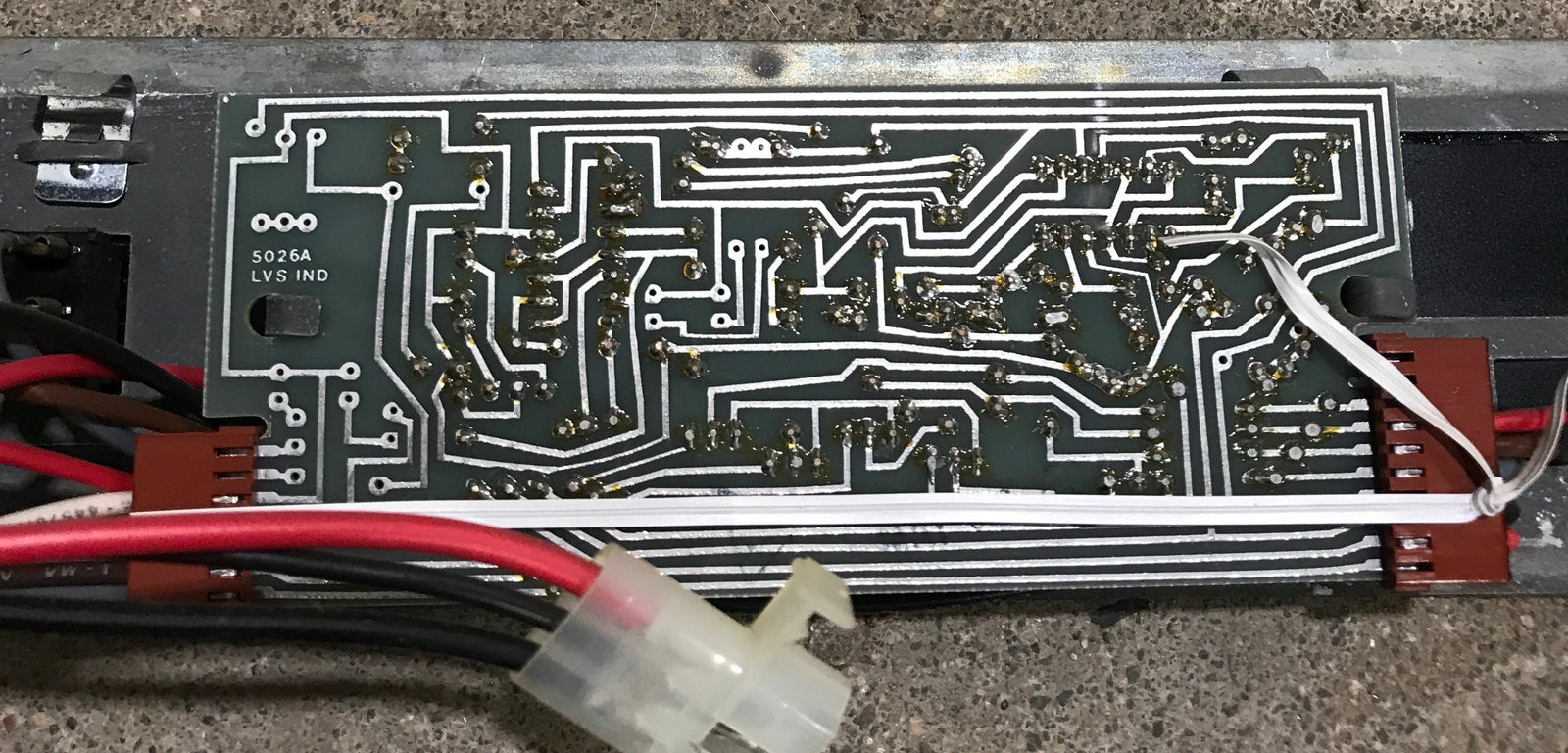 Used Range Hood Fan Front Panel with Circuit Board