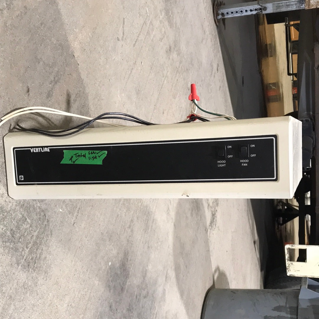 Used Ventline RV Range Hood Fan CC317-7