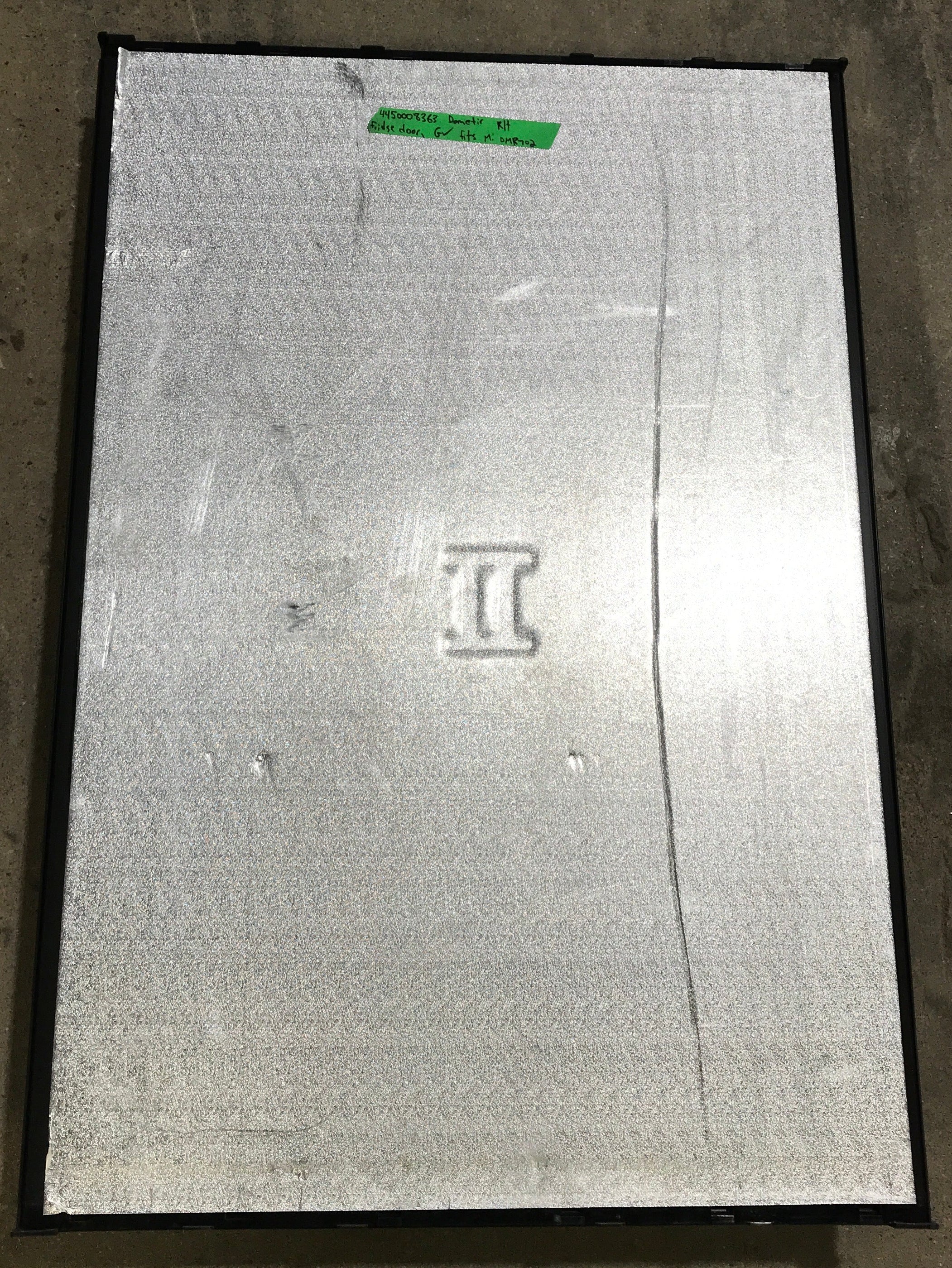 Used Dometic Refrigerator Door, Right Hand - 4450008363 - 35" H × 24" W