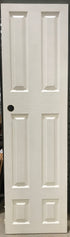 Used Interior Wooden Door 20 1/2" W X 73" H X 1 1/4" D