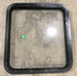 Used Black Radius Non-Opening Window : 25 1/2" W X 23 1/4" H X 2" D
