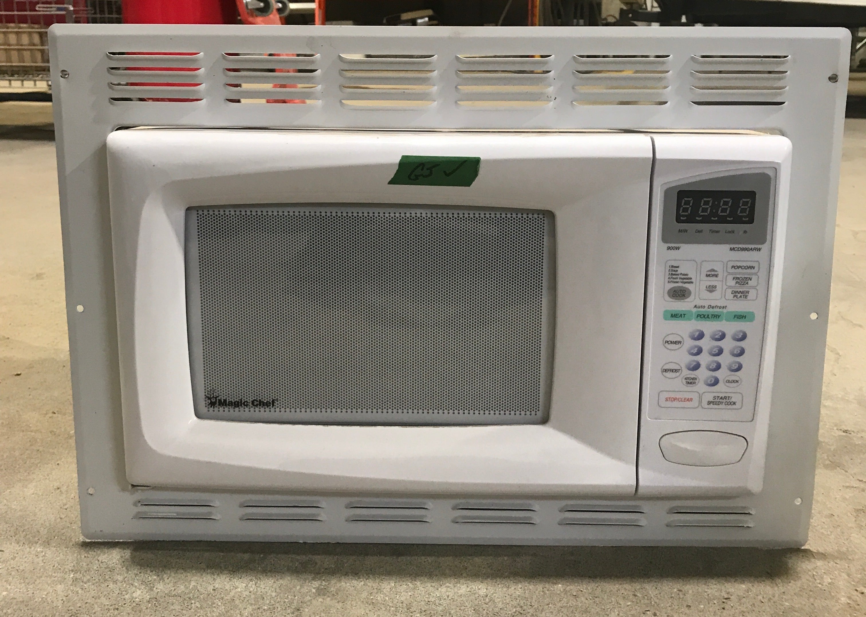 Used RV Microwave Magic Chef 19 1/2" W x 11" H x 14" D