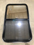 Used Black Radius Opening Window : 23 3/4" W x 39 3/4" H x 1 1/2" D