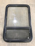 Used Black Radius Opening Window : 34 3/4" W x 23 1/4" H x 2" D