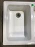 Used Double Kitchen Sink 24 1/2” W x 18” L