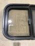 Used Black Radius Opening Window : 24 1/2" W x 19 1/4" H x 1 1/4"