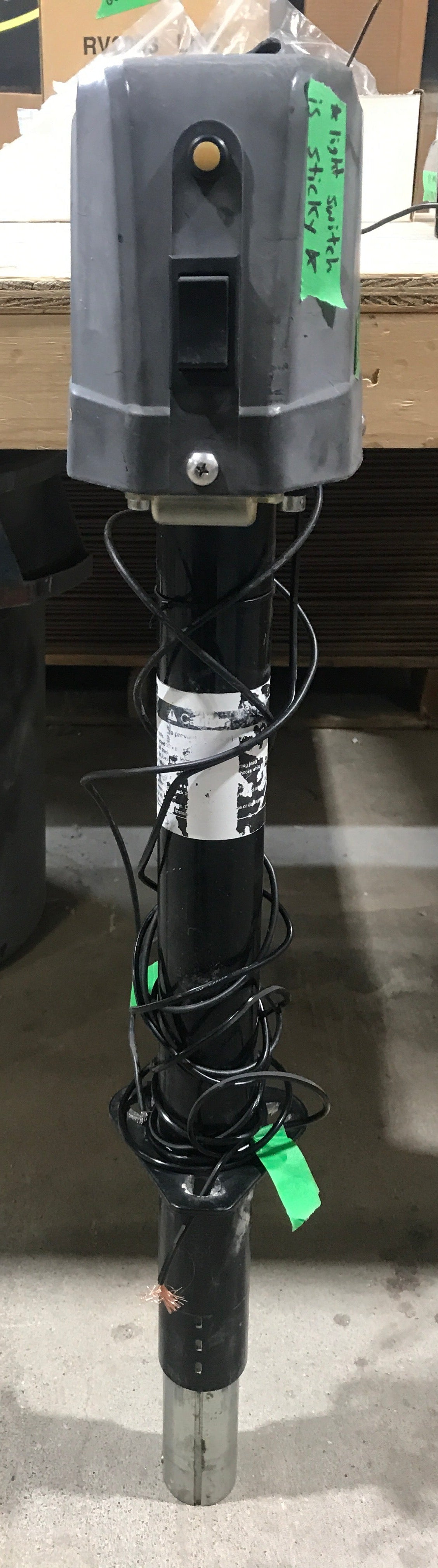 Used Electric/ Power Tongue Jack, A-Frame style - 3500 Lbs.