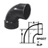 3" Long Sweep Street Ell - Young Farts RV Parts
