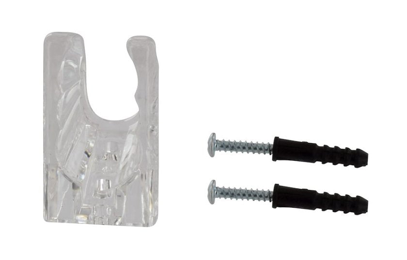 3 Position Shower Bracket Clear - Young Farts RV Parts