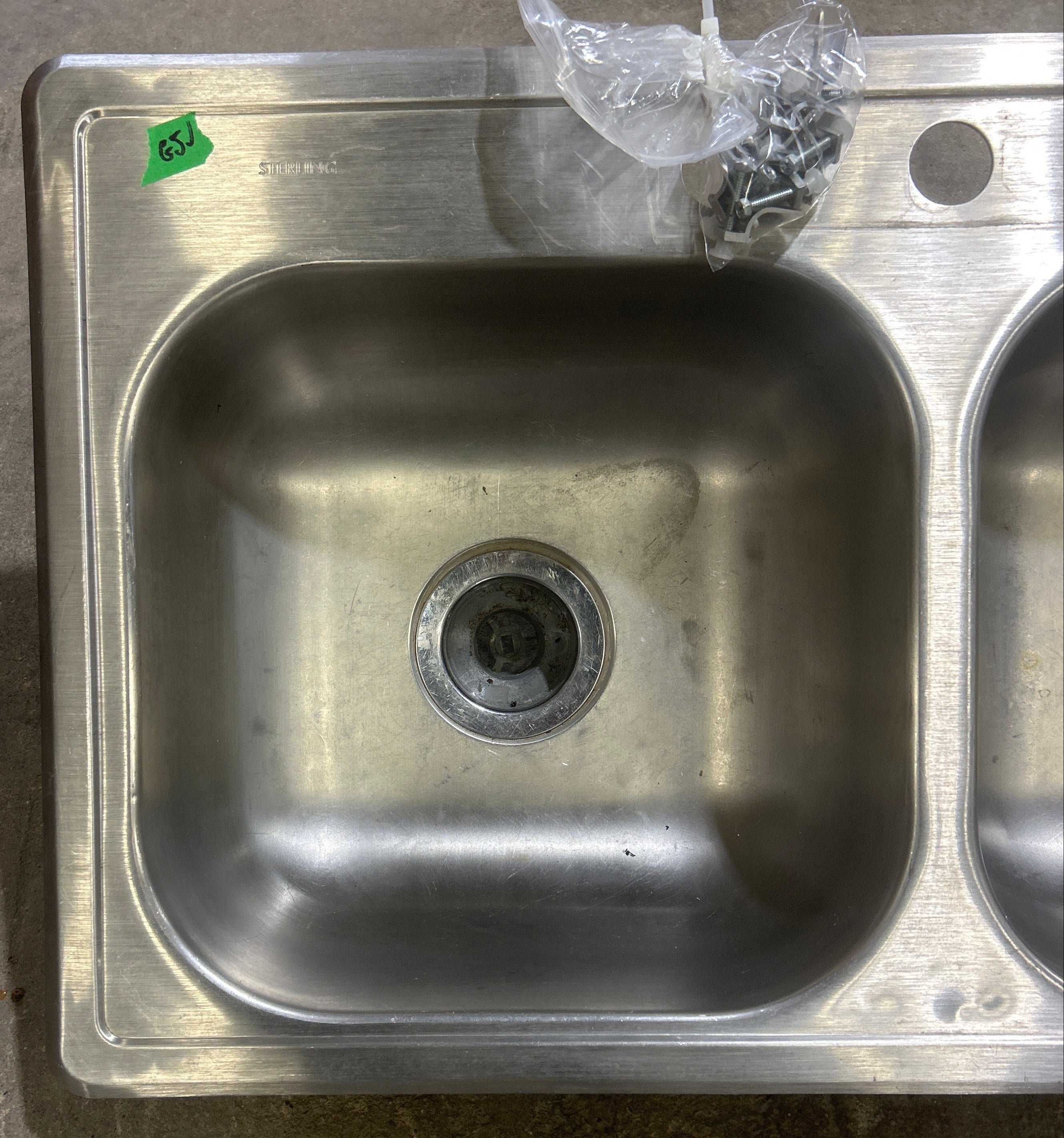 Used RV Kitchen Sink 33” W X 19” L - Young Farts RV Parts