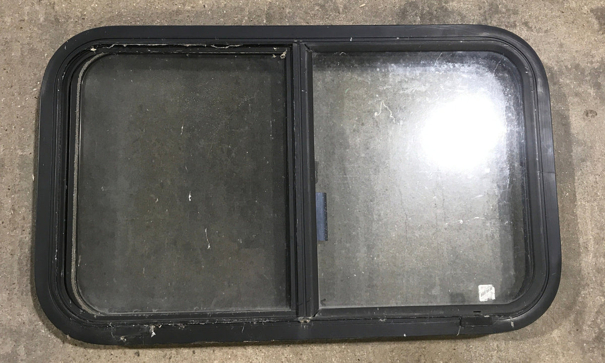 Used Black Radius Opening Window : 30 3/4