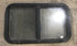 Used Black Radius Opening Window : 30 3/4" W X 18 1/2" H X 2" D