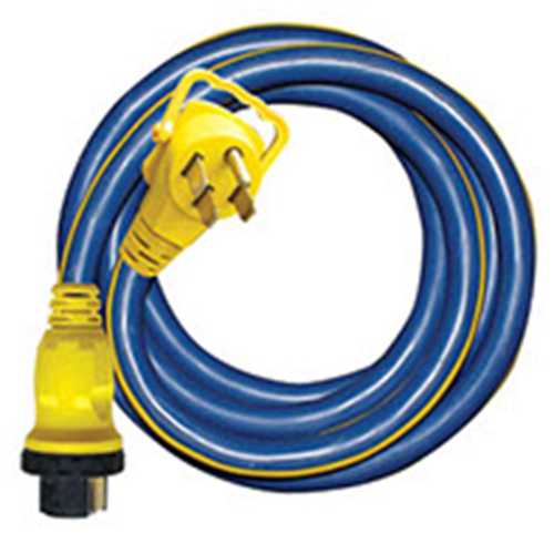 35' 50/50 Amp RV Locking Cord - Young Farts RV Parts