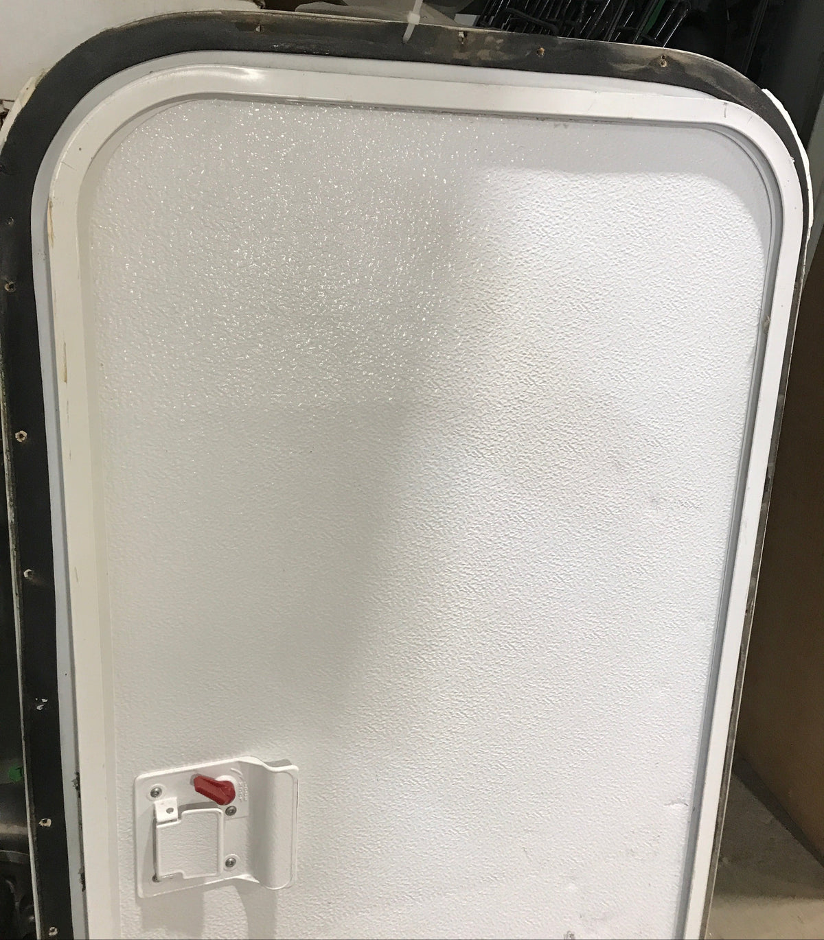 Used Radius Storage/ Teardrop Trailer Entry Door 44