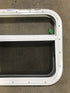Used White Radius Opening Window : 23 1/2" W x 17 1/2" H x 1 1/2" D