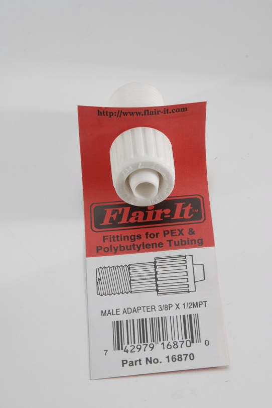 3/8 Flare X 1/2 MPT Adapter - Young Farts RV Parts