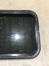 Used Black Radius Non Opening Window : 21 1/2" W x 17 1/2" H x 1 7/8"