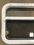Used White Radius Opening Window : 23 1/2" W x 17 1/2" H x 1 1/2" D