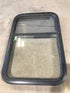 Used Black Radius Opening Window : 27 3/4" W x 18" H x 1 3/4"