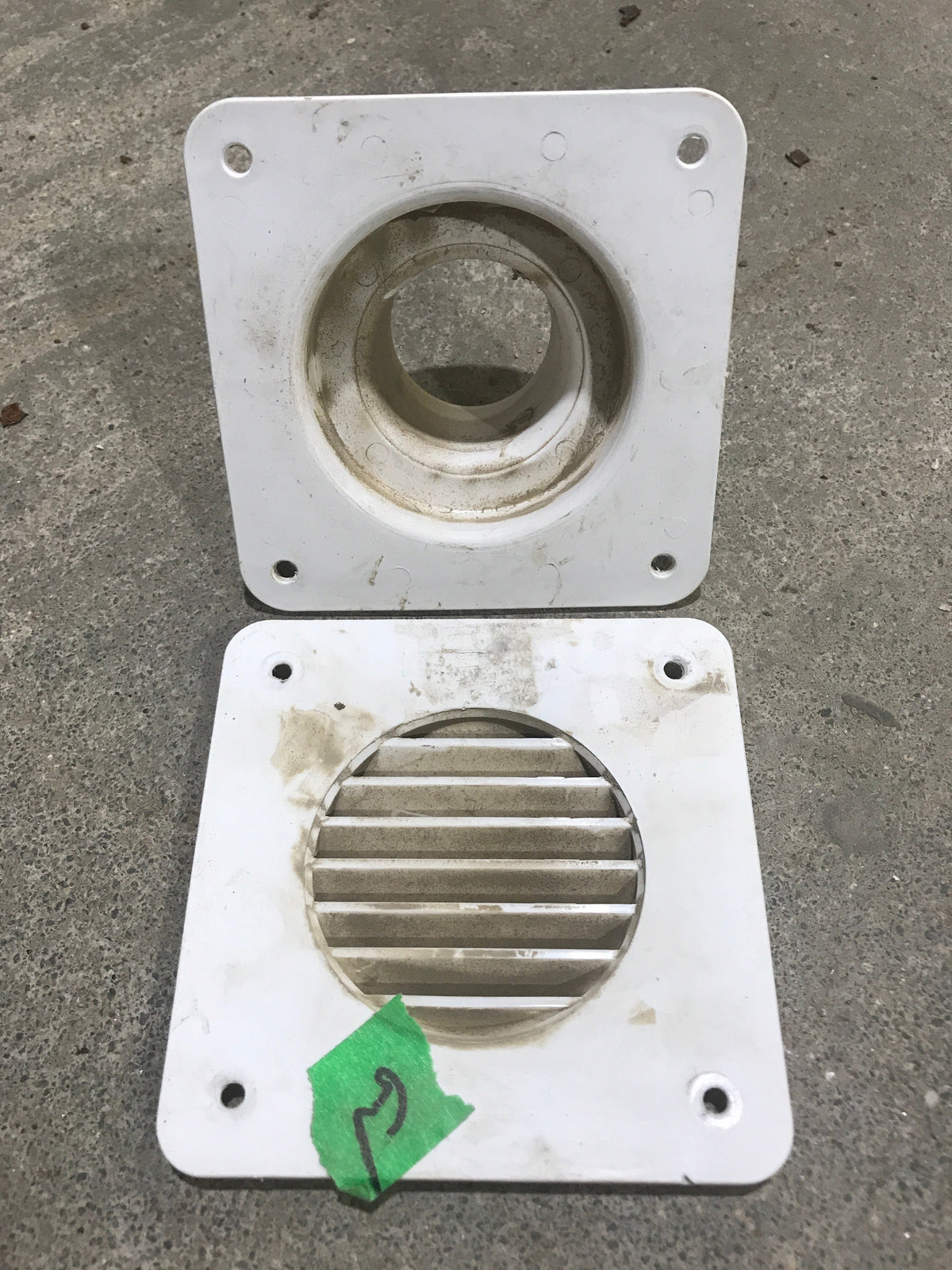 Used Battery Box Vent - Off White